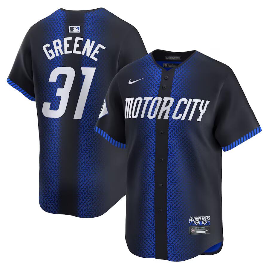 Men's Detroit Tigers ACTIVE PLAYER Custom 2024 Navy City Connect Cool Base Limited Stitched Jersey Men's Detroit Tigers ACTIVE PLAYER Custom 2024 Navy City Connect Cool Base Limited Stitched Jersey